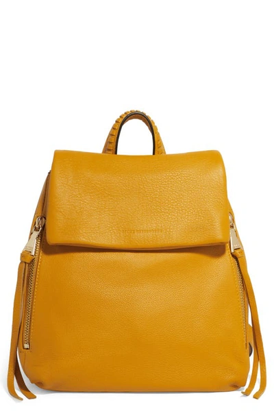 Shop Aimee Kestenberg Bali Leather Backpack In Golden Root