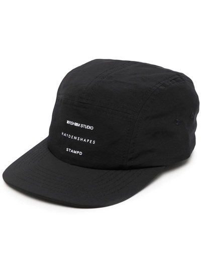 Stampd Logo-print Baseball Cap In Schwarz