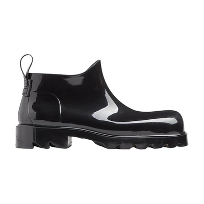 Shop Bottega Veneta Stride Ankle Boots Rubber In Black