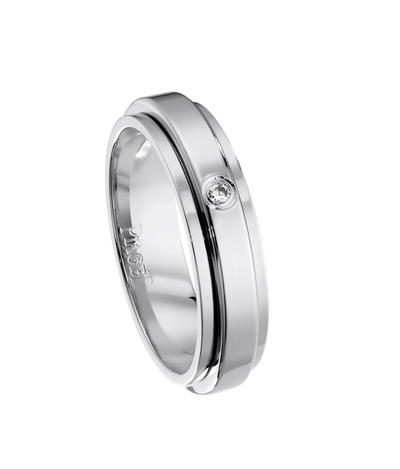 Shop Piaget 18k White Gold Possession Wedding Diamond Ring In White-gold