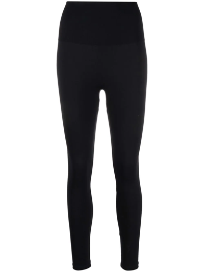 Shop Wolford The Wonderful Tonal Leggings In Black