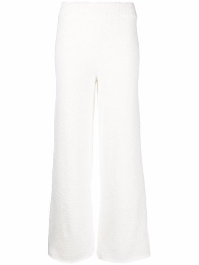 Shop Ugg Terri Recycled Wide-leg Trousers In White
