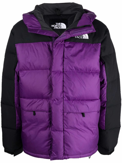 The North Face Men's Purple Polyamide Down Jacket | ModeSens