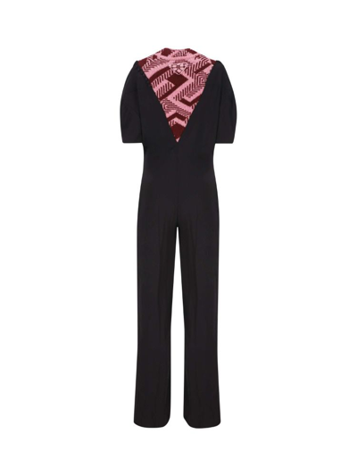 Shop Prada Women's Black Viscose Jumpsuit