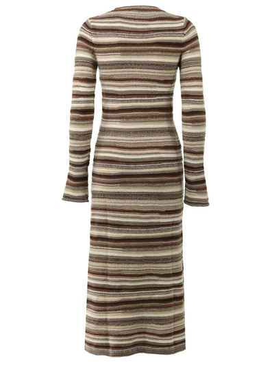 Shop Chloé Women's Grey Other Materials Dress