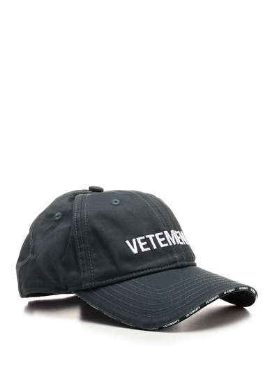 Shop Vetements Men's Green Other Materials Hat