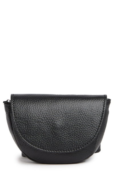 Shop Markese Leather Belt Bag In Black