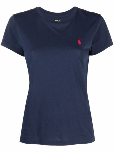 Shop Polo Ralph Lauren T-shirt Classica In Blue