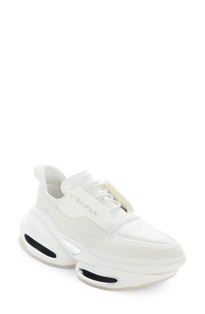 Balmain Bbold Low Top Sneaker In Blanco | ModeSens