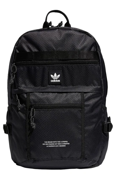 Shop Adidas Originals Originals Utility Pro Backpack In Black