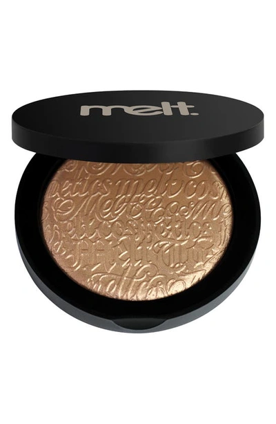 Shop Melt Cosmetics Digitial Dust Highlighter In Gold Ore