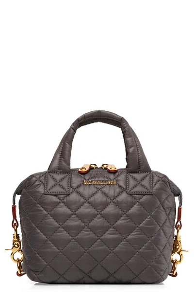 Shop Mz Wallace Micro Sutton Tote In Magnet