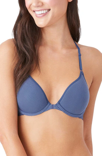 B.tempt'd By Wacoal Inspired Eyelet Front-close T-shirt Bra In