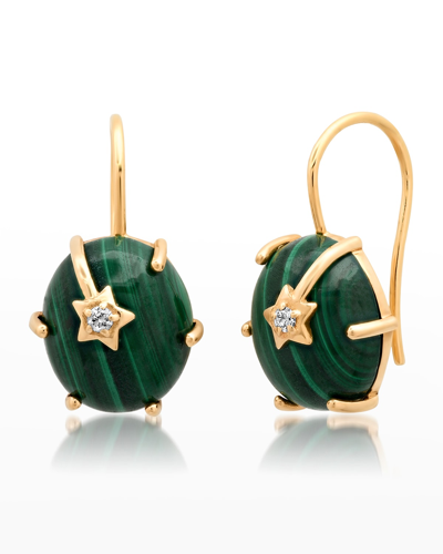 Shop Andrea Fohrman Mini Galaxy Malachite Earrings