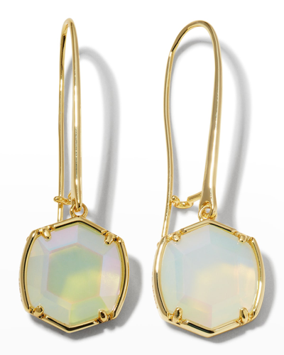Shop Kendra Scott Davis Drop Earrings In Iridescent Opalit