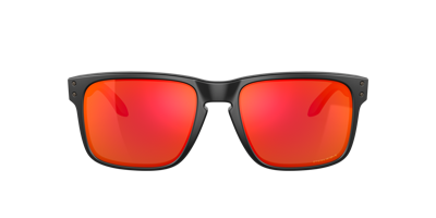 Shop Oakley Man Sunglasses Oo9102 Holbrook™ In Prizm Ruby