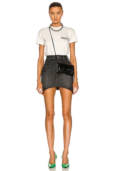 Balenciaga Hourglass Wallet On Chain Bag In Black