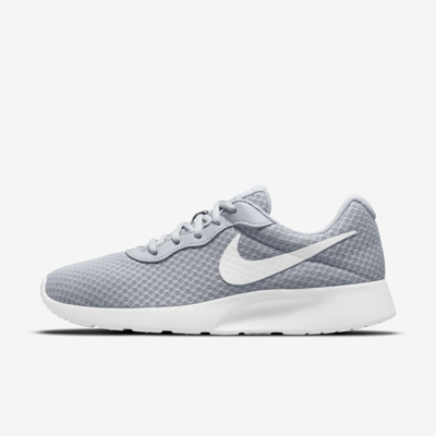 Shop Nike Women's Tanjun Shoes In Grey