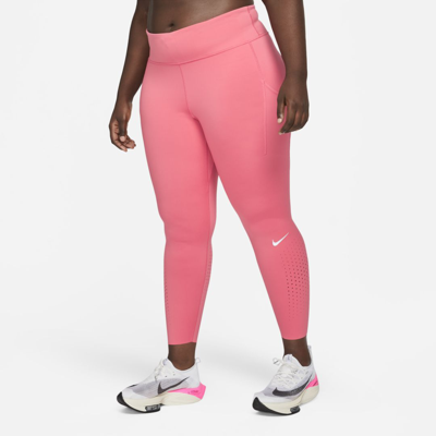 Shop Nike Epic Luxe Women's Mid-rise Pocket Running Leggings In Gypsy Rose