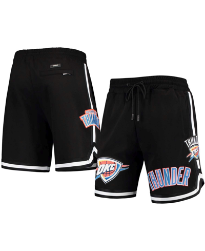 Shop Pro Standard Men's Black Oklahoma City Thunder Chenille Shorts