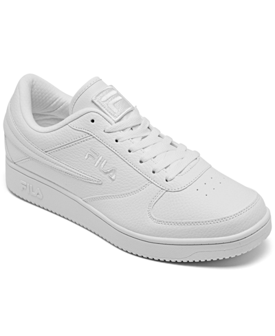 Shop Fila Men's A Low Casual Sneakers From Finish Line In White