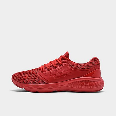 Shop Under Armour Men's Vantage Knit Running Shoes In Red/red/red