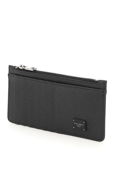 Shop Dolce & Gabbana Multi Pockets Cardholder In Black