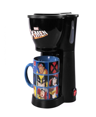 Shop Uncanny Brands X-men Single Cup Coffee Maker With Mug In Black