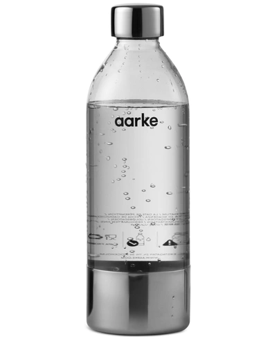 Shop Aarke Extra Pet Reusable Water Bottle In Stainless Steel