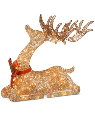National Tree Company National Tree 31" Prelit Resting Reindeer