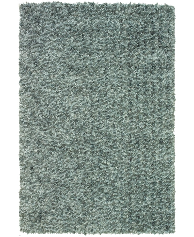 Shop Macy's Fine Rug Gallery Closeout! D Style Super Soft Shag 3'6" X 5'6" Area Rug In Sky