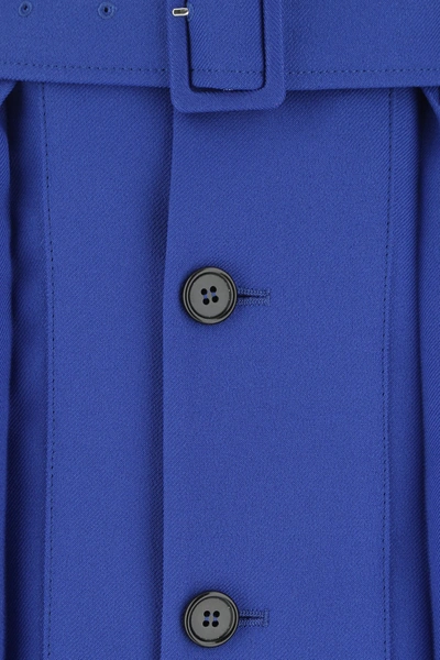 Shop Philosophy Di Lorenzo Serafini Electric Blue Polyester Mini Skirt  Blue  Donna 40
