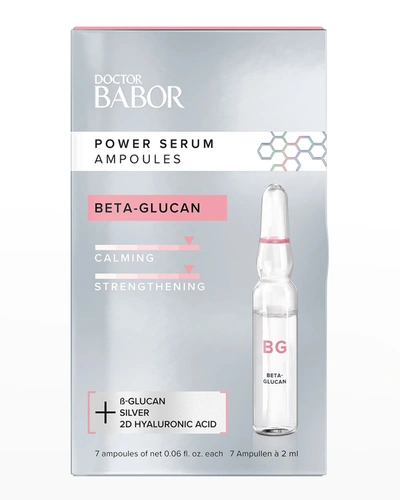 Shop Babor Power Serum Apoules Beta-glucan Serum