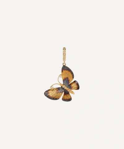 Shop Annoushka 18ct Gold Mythology Diamond Butterflies Charm