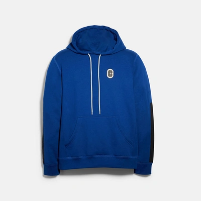 Mixed media hoodie coach outlet