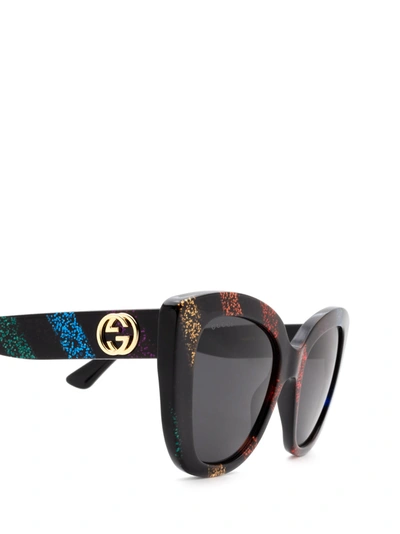 GUCCI GUCCI GG0327S BLACK GLITTER FE - Å¥³Å£«