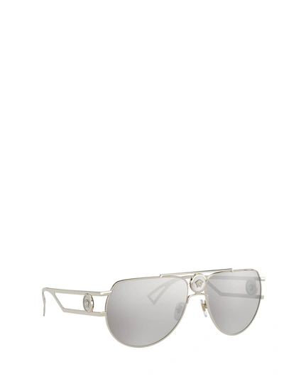 Shop Versace Ve2225 Gunmetal Male Sunglasses