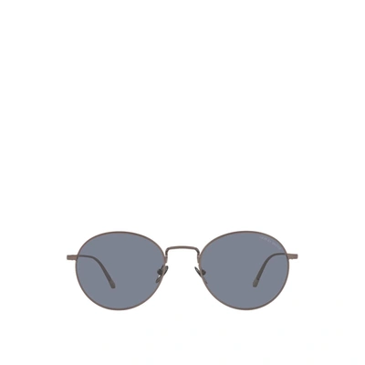 Shop Giorgio Armani Ar6125 Matte Bronze Male Sunglasses