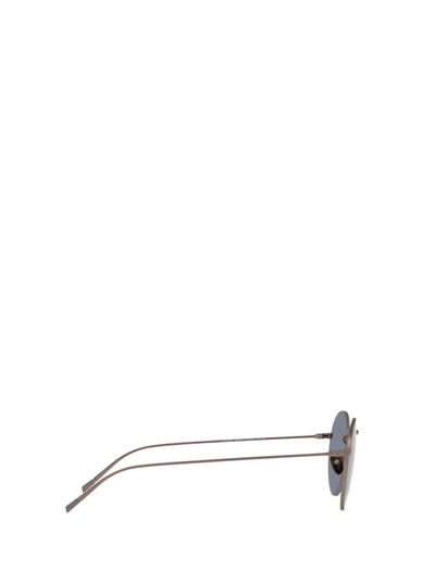 Shop Giorgio Armani Ar6125 Matte Bronze Male Sunglasses