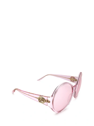 Shop Gucci Gg0954s Pink Female Sung In .