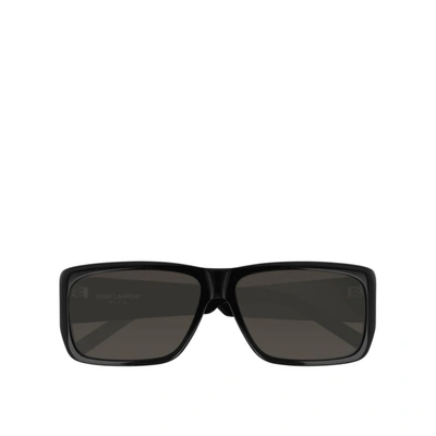 Shop Saint Laurent Unisex  Sl 366 Black Unisex Sunglasses