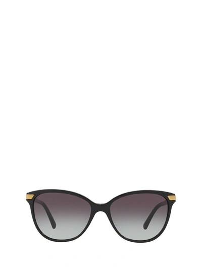 Shop Burberry Be4216 Black Female Sunglasses