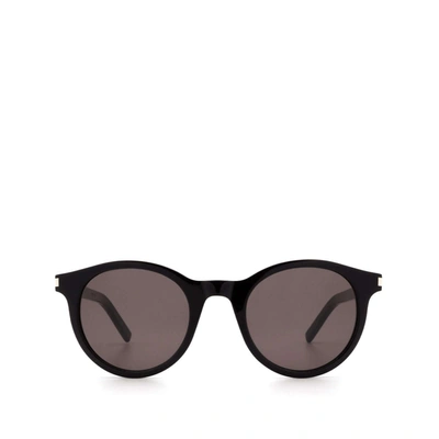 Shop Saint Laurent Unisex  Sl 342 Black Unisex Sunglasses