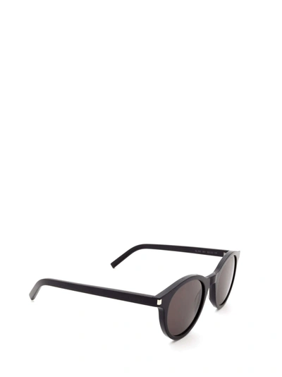 Shop Saint Laurent Unisex  Sl 342 Black Unisex Sunglasses