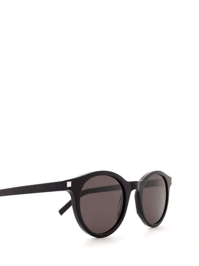 Shop Saint Laurent Unisex  Sl 342 Black Unisex Sunglasses