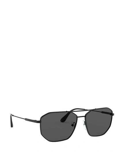 Shop Prada Pr 64xs Black Male Sunglasses