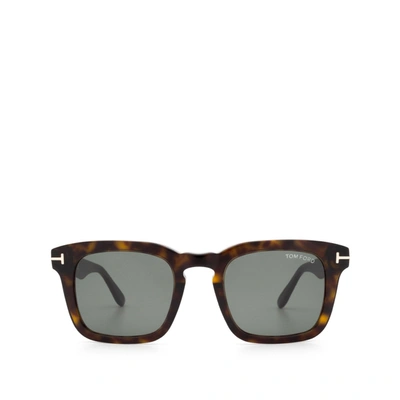 Shop Tom Ford Ft0751 Dark Havana Male Sunglasses