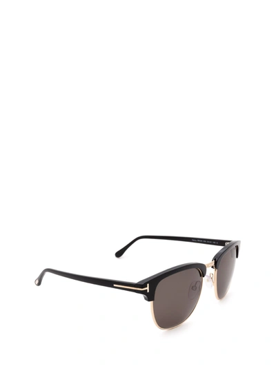 Shop Tom Ford Ft0248 Black Male Sun In .
