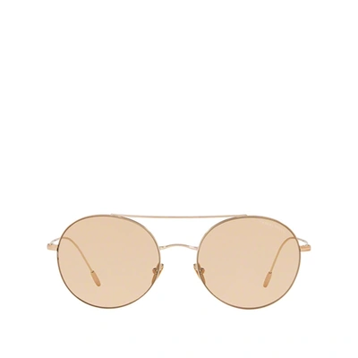 Shop Giorgio Armani Ar6050 Bronze Female Sunglasses