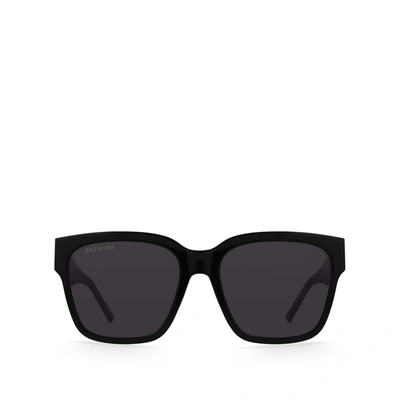Shop Balenciaga Bb0056s Black Female Sunglasses